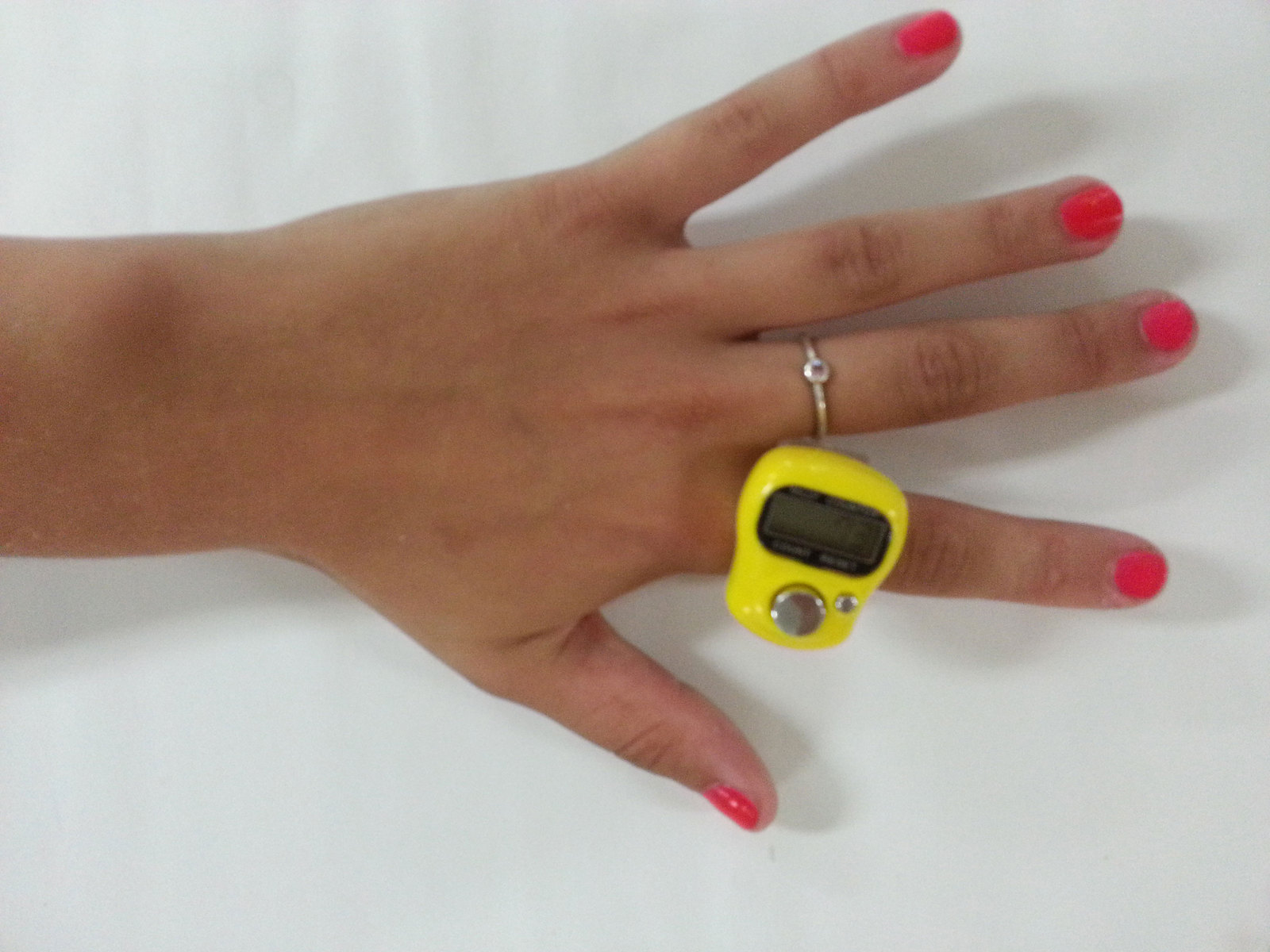 Finger counter tally counter for your fingers Assorted colours