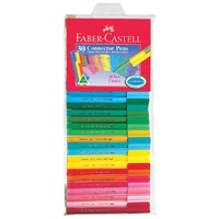 Pen Faber Connector Markers  Wallet 30 Assorted  11-300-A