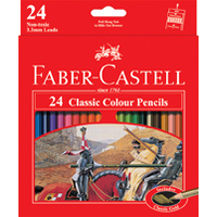 Pencils Coloured Faber Classic Full length 17cm 16115854 - box 24 