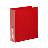 Insert Binder A4 2/50/D Marbig Red 5422003B 2 rings 50mm