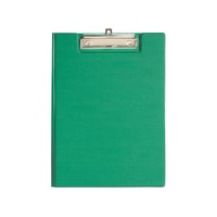 Clipfolder FC PVC Green with flap Marbig 4300504 