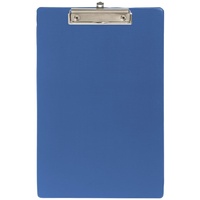 Clipboard FC Marbig PVC 4301001 Blue no flap foolscap