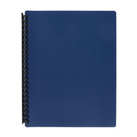 Display Book  A4 20 Marbig Pocket 2007027 Dark Blue