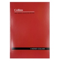 Account Book Collins A60  4 Money Column