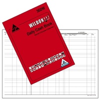 Daily Cash Book A4 56 page GST Compliant Wildon 360W - each #WIL360