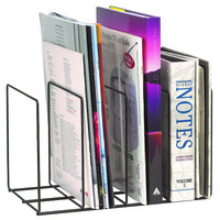 Magazine Book Rack 4 Slot Wire Marbig 86047 195x300x190