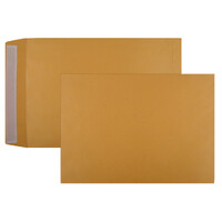 Envelope 380x255 [PnS] Gold box 250 614329 Strip Peel and Seal Cumberland  KRAFT