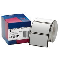Label dispenser box 48x78mm Black Border Avery 937112 Roll 500