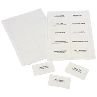  Name Card Inserts card only pack 250 Rexel 90055 