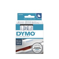 Dymo Label Tape D1 19x7m Blue On White SD45804