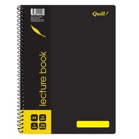 Lecture Book A4 140 page pack 10 Quill Q906 10506 70 leaf