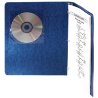 CD DVD Holder Self Adhesive Fellowes Pack 5 #98315