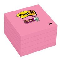 Post It Note  76x 76 654-5SSNP cube Pink notes pads Recycled 70005263556 #XP006002057