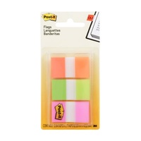 Flags Post it 680-OLP Flags 20x Orange Lime Pink 25mm 60 3M flags #70005281277 