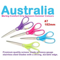 Scissors 182mm  Comfort Grip No 7 Summer Colours 975421 Marbig These scissors come in assorted colours