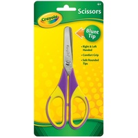 Scissors 136mm Kids blunt nose for school Crayola Left and Right Hand - each #69 3009 colours may vary