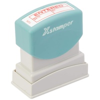 Stamp Pre-inked ENTERED date By Red 1534 5015340 Xstamper - each 