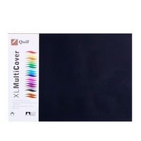 Cover Paper A3 297 x 420mm 125gsm Black pack 250 Quill 