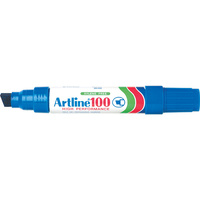 Marker Artline 100 Broad Tip Blue box 6 Australia
