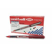 Pen Uniball UB150 Eye Micro 0.5mm Red Box 12 UB150R