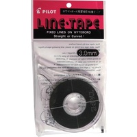 Whiteboard Line Tape 3mm x 16M WBTEF030 Black