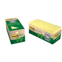 Post It Note  76x76 Recycled 24x 654R-24CP CY Yellow Cabinet Pack 24 #70005054468 GREENER