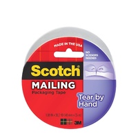 Tape Packaging 3M Mailing 3842 48x35m Tear by Hand 3M Scotch