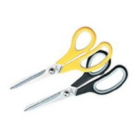 Scissors 195mm Rubber Handled Hangsell Deli 6002 48040
