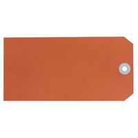 Shipping Tags size 8 80x160mm Orange box 1000 Manilla Avery 18170 no string