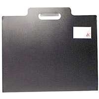 750A3 A3 flat carry sleeve with die cut handle and business card window Colby - pack 10 