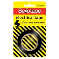 Electrical Tape Sellotape 19mm x 9M Blister Card 994003