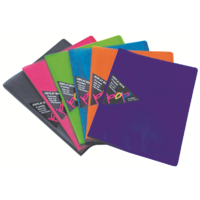 Display Book Colby A4 10 or 20 page bright colours P248A