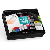 Glassboard Premium Essentials Kit 6x markers +cleaner etc