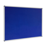 Corporate Felt Boards 1500x1200 Royal Blue VF1512D Visionchart