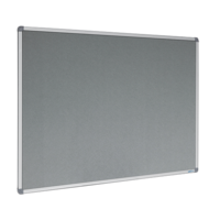 Corporate Felt Boards  900 x 900 Grey VF9090L Visionchart 