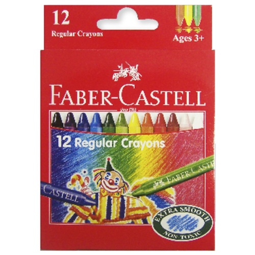 Crayon Faber Regular Size 21120052 Pack 12 