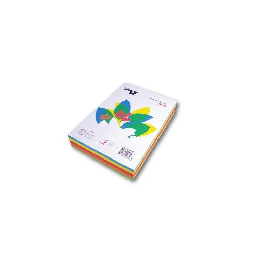 Copypaper Rainbow pack A4 10 colours Vibra - pack 100  80gsm Assorted