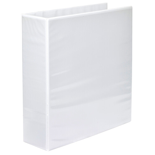 Insert Binder A4 3/65/D Clearview Marbig WHITE ONLY 5436508 - SOLD each AND CARTON SIZE IS 15