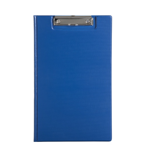 Clipfolder FC PVC Blue with flap Marbig 4300501 