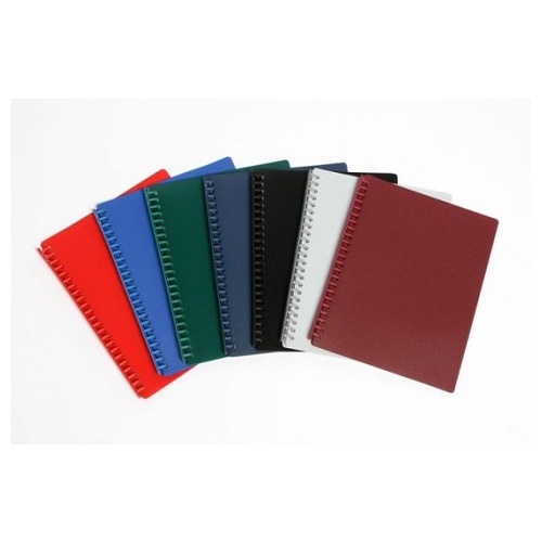 Display Book A4 20 Pocket Refillable Cumberland OTW82 7 colours