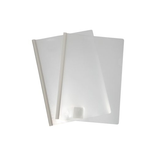 Clear Cover File With Spine A4 Colby 202A Clear