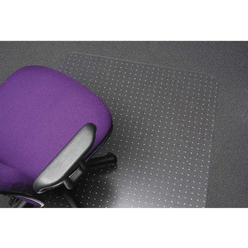Chairmat rectangle 120x150cm Marbig 87191 Suitable for any carpet thickness. Polycarbonate 