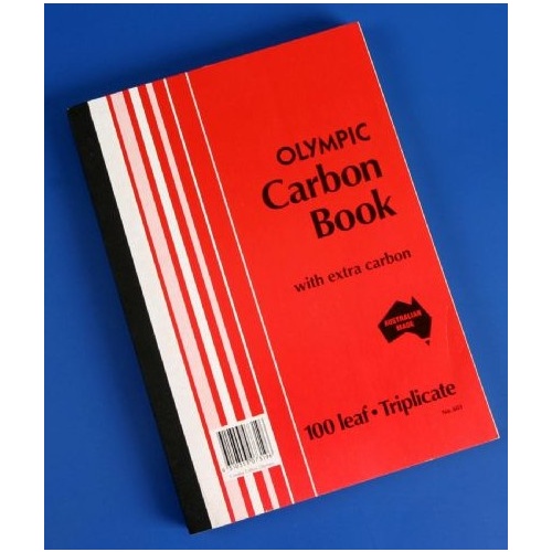 Plain Ruled Carbon Books A4 Triplicate 603 07319 - each 