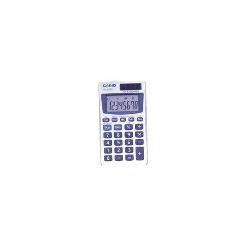 Calculator  8 digit Casio HS85TE Pocket Battery & Solar