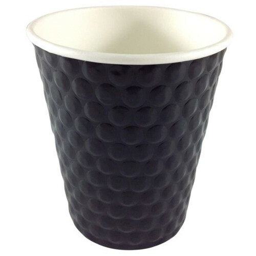 Cups for the Breakroom carton of 500 Double Wall Black #NP9232 Writer