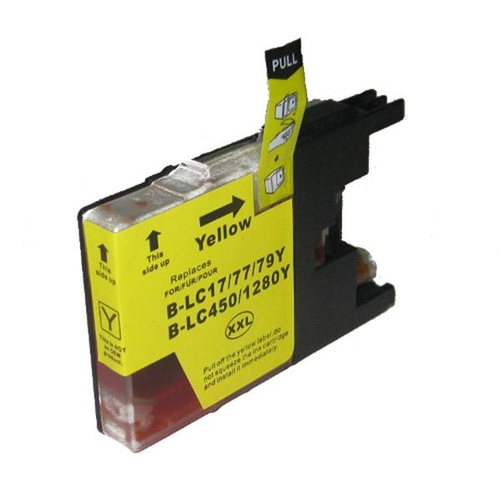 InkJet for Brother  LC77XL Yellow Compatible Inkjet Cartridge