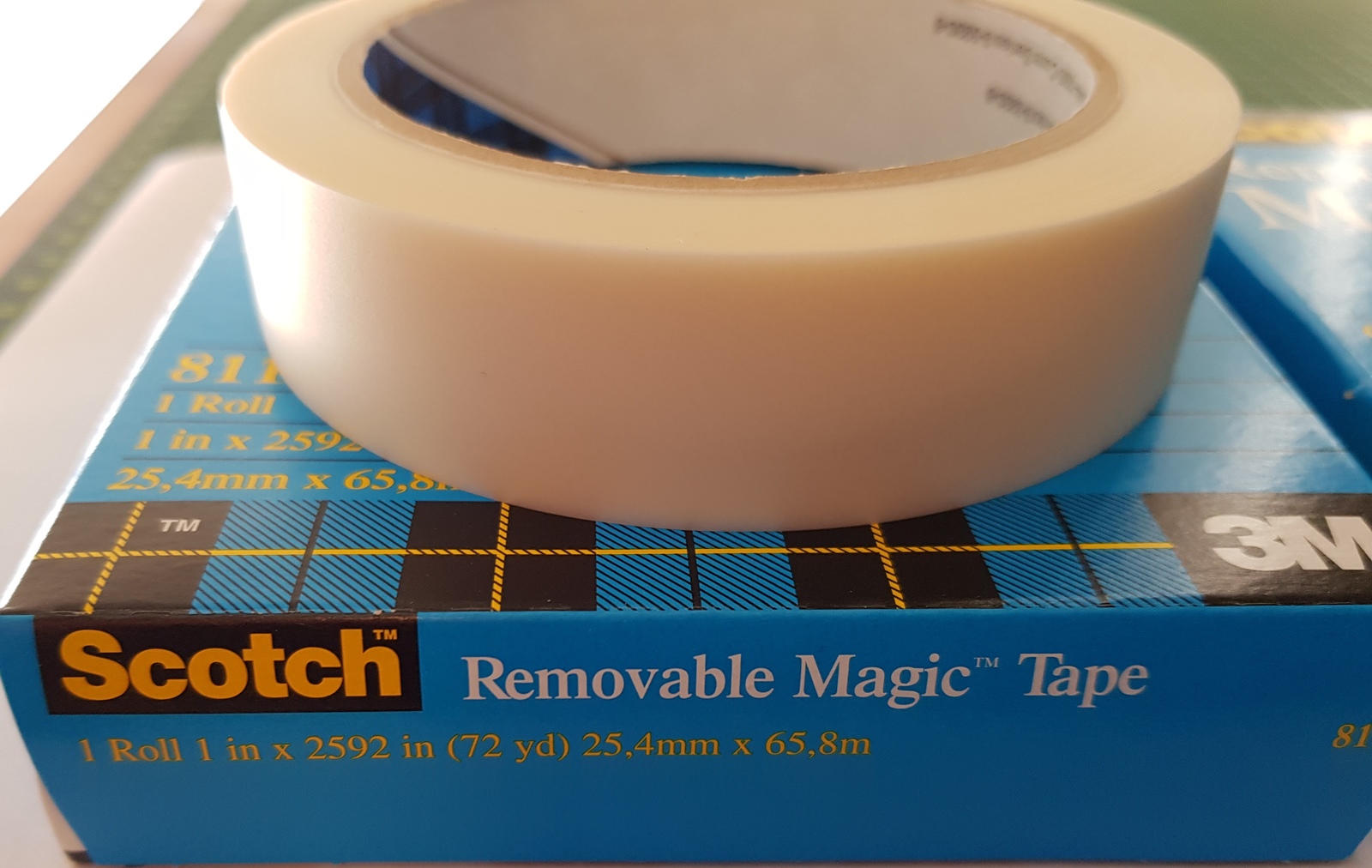 Magic 811 Tape Invisible 3m Removable 24x66m 1x roll 3M ID 70016032073