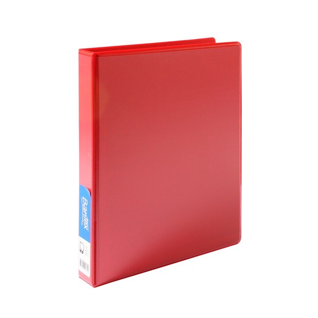 3 90 bantex 2731309 binder clearview insertable a4 3 ring 3 ring binder insert