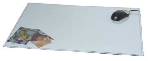Bantex Super Clear Desk Mat Large 65x48cm Non Slip For Comfortable Use