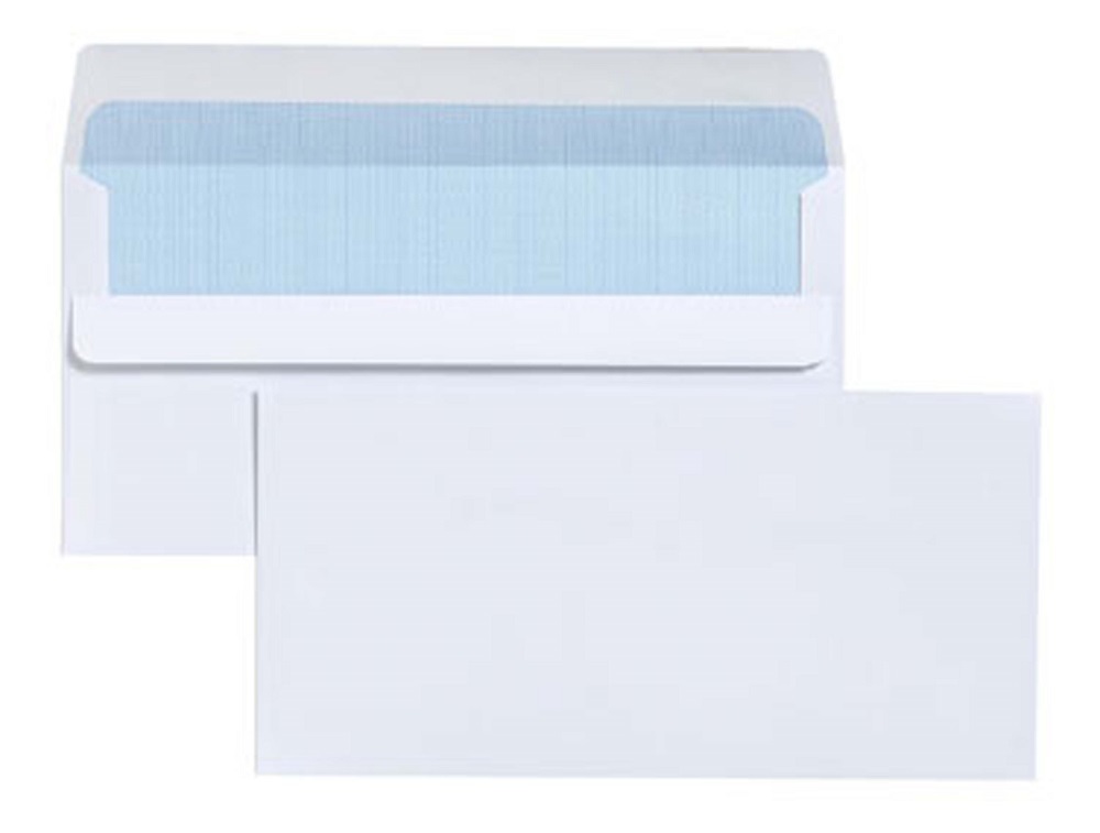 Envelopes 110x220 DL White SS S Self Seal Secretive Tudor 140074 - box 500